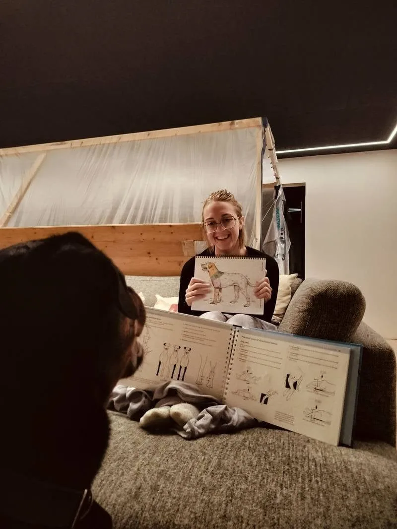 Heidi fra Hundeeventyr med Andi